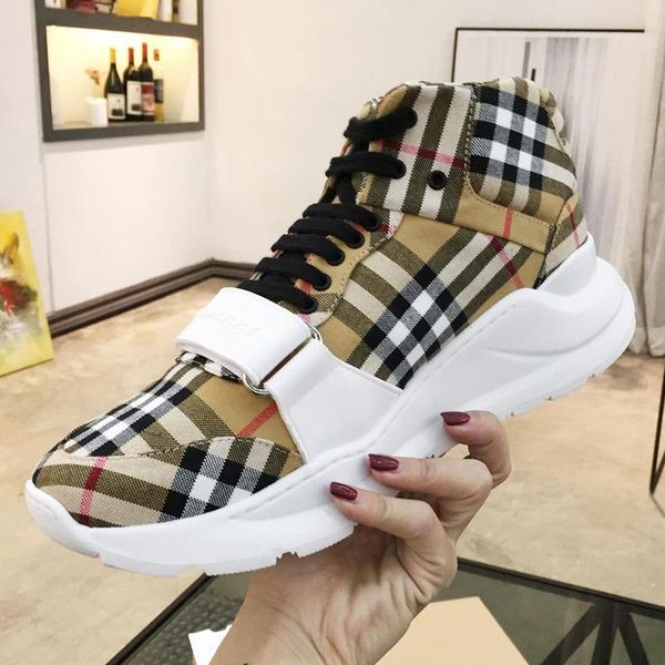 new arrival mens boots vintage check cotton sneakers outdoor walking fashion lightweight shoes high lace -up casual sports men shoes, Black
new arrival mens boots vintage check cotton sneakers outdoor walking fashion lightweight shoes high lace -up casual sports men shoes, Black