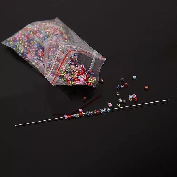 special for rice ultra-fine diy pore string ultra-fine long needles steel wire diy accessories string beads tools small hole beads, Silver
special for rice ultra-fine diy pore string ultra-fine long needles steel wire diy accessories string beads tools small hole beads, Silver