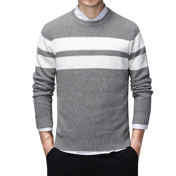 men's sweaters 2021 autumn cotton sweater men knitwear mens pull homme casual o-neck pullover striped winter clothes 3xl, White;black
men's sweaters 2021 autumn cotton sweater men knitwear mens pull homme casual o-neck pullover striped winter clothes 3xl, White;black