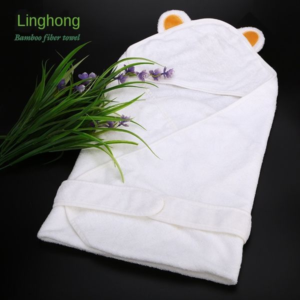 ling hong bamboo fiber square children's hooded white baby's bath towel bath towel quilt
ling hong bamboo fiber square children's hooded white baby's bath towel bath towel quilt