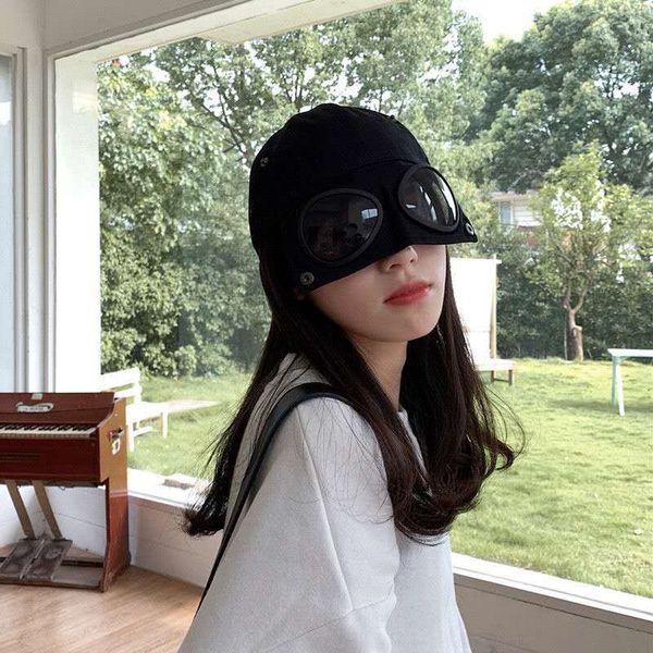 jqalb a baseball with glasses for pilots women's korean style student hip-hop ins net baseball cap sun hat sun hat red sunshade cap men, Blue;gray
jqalb a baseball with glasses for pilots women's korean style student hip-hop ins net baseball cap sun hat sun hat red sunshade cap men, Blue;gray