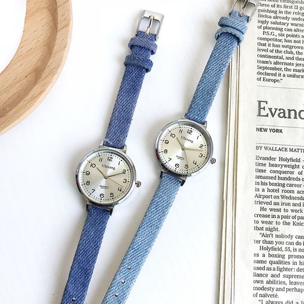casual vintage blue leather quartz watch women fashion silver dial design wristwatches simple female quartz watch woman clock, Slivery;brown
casual vintage blue leather quartz watch women fashion silver dial design wristwatches simple female quartz watch woman clock, Slivery;brown