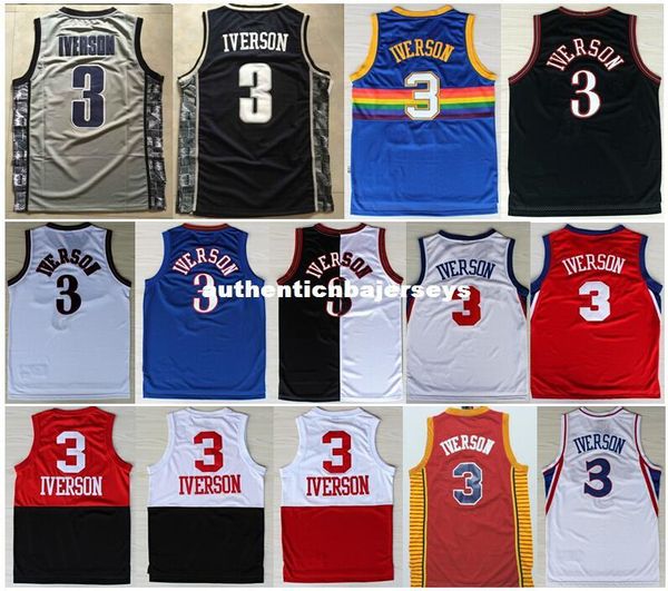 salable wholesale retro #3 ai jersey new style ai college basketball jerseys embroidered ncaa college, Gray
salable wholesale retro #3 ai jersey new style ai college basketball jerseys embroidered ncaa college, Gray