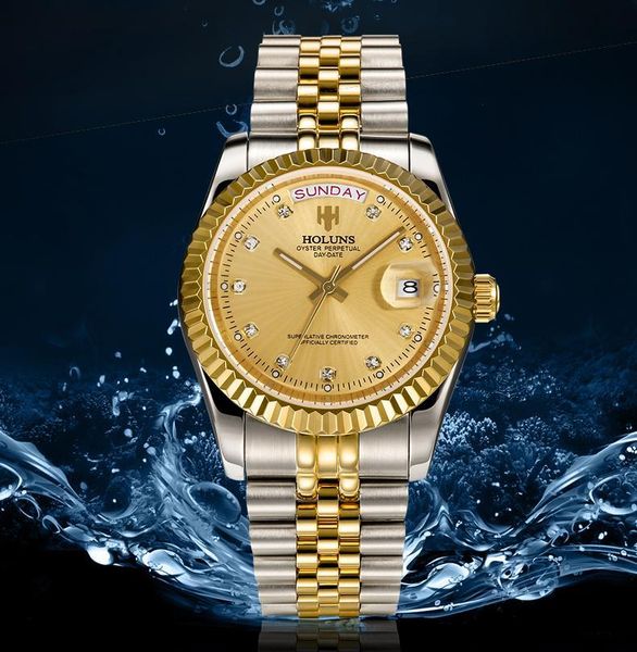 automatic winding robot watch stainless steel sapphire gold steel belt super bright 2019 holuns special luxury maximum dial skeleton brw, Slivery;brown
automatic winding robot watch stainless steel sapphire gold steel belt super bright 2019 holuns special luxury maximum dial skeleton brw, Slivery;brown