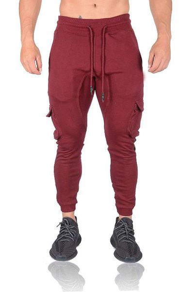 men's casual sweatpants european and american style color matching pocket gym men joggers sports trousers elastique musculation, Black
men's casual sweatpants european and american style color matching pocket gym men joggers sports trousers elastique musculation, Black
