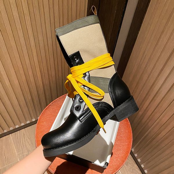 ladies boots thick heel boots brand women luxury design bota feminina inverno mixed color shoes women lace up botas mujer, Black
ladies boots thick heel boots brand women luxury design bota feminina inverno mixed color shoes women lace up botas mujer, Black