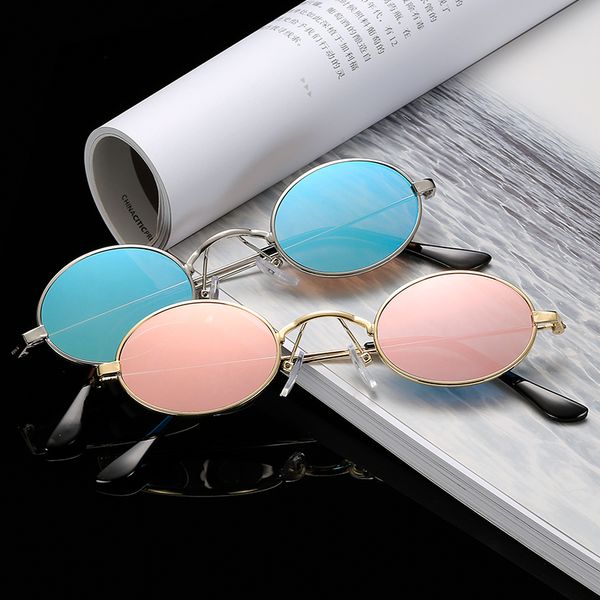 new vintage small oval sunglasses women men brand design retro metal frame red grey lens round vintage sun glasses uv400 353, White;black
new vintage small oval sunglasses women men brand design retro metal frame red grey lens round vintage sun glasses uv400 353, White;black