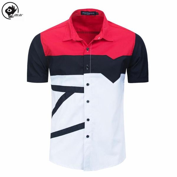 men's casual shirts little raindrop men shirt fashion cotton slim fit male patchwork homme summer clothing large size blouse, White;black
men's casual shirts little raindrop men shirt fashion cotton slim fit male patchwork homme summer clothing large size blouse, White;black