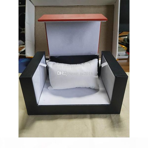 luxury watch box style brand dark green and red original boxes men wristwatch green box booklet card, Black;blue
luxury watch box style brand dark green and red original boxes men wristwatch green box booklet card, Black;blue