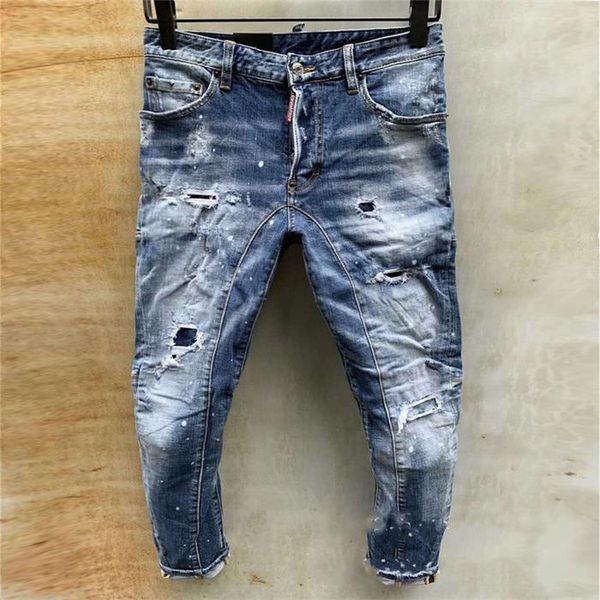 mens jeans new fashion mens stylis jeans high elasticity skinny ripped destroyed stretch youth pop pants for men designer pants, Blue
mens jeans new fashion mens stylis jeans high elasticity skinny ripped destroyed stretch youth pop pants for men designer pants, Blue