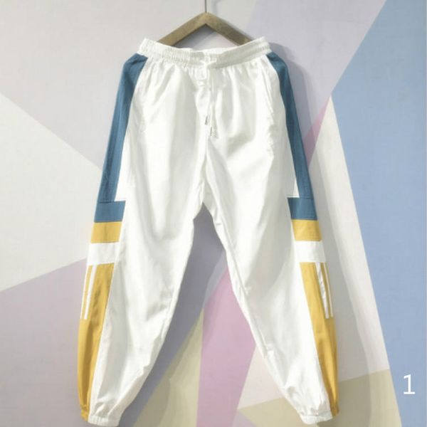20s s/s mens designer pants with panelled pattern drawstring sport pants casual nine points sweatpants size m-4xl, Black
20s s/s mens designer pants with panelled pattern drawstring sport pants casual nine points sweatpants size m-4xl, Black