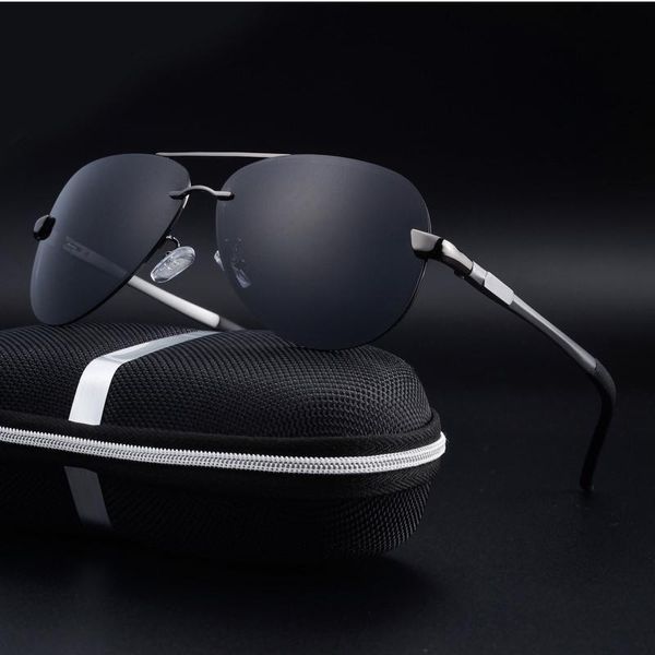 rimless polarized driving sunglasses meatl frame blue mirror uv400 sunglasses for men with box t200106, White;black
rimless polarized driving sunglasses meatl frame blue mirror uv400 sunglasses for men with box t200106, White;black