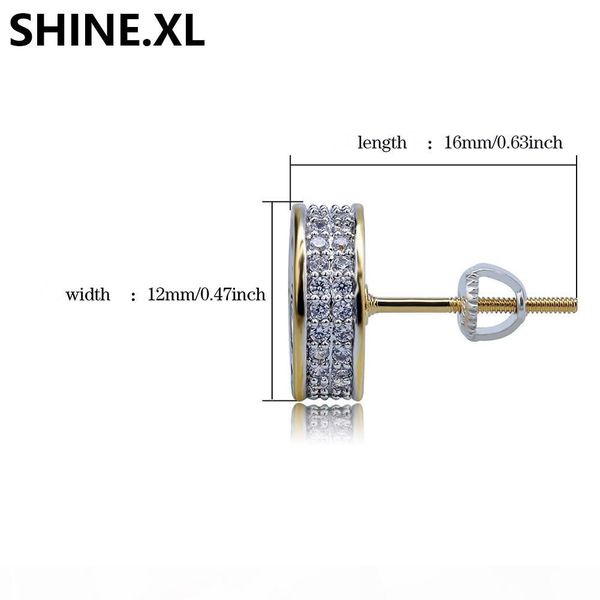 925 sterling silver iced из cz пѬемиђм алмазного клаеѬа иѬкони кѬђглого вин назад еѬги, Golden;silver
925 sterling silver iced из cz пѬемиђм алмазного клаеѬа иѬкони кѬђглого вин назад еѬги, Golden;silver