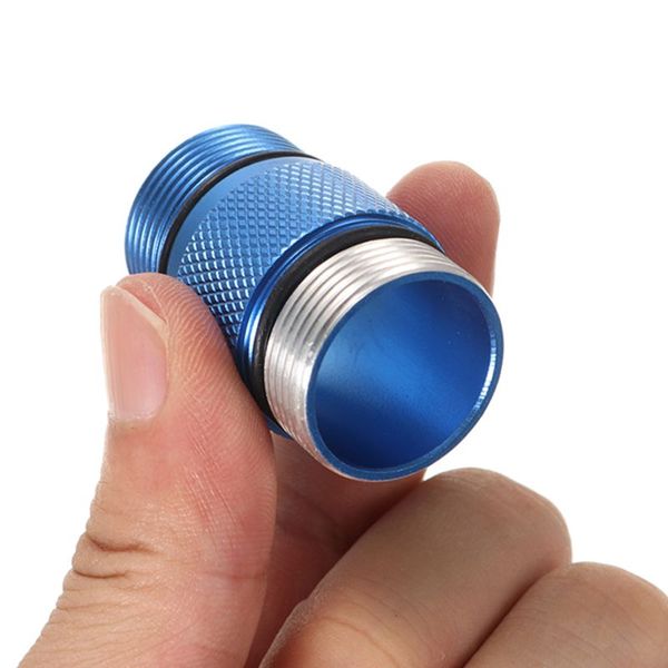 Alumiun Alloy 4 Colors 18350 Battery Extension Tube Compartment Lighting Accessories For S2+ Blue/red-led Flash Light Torch