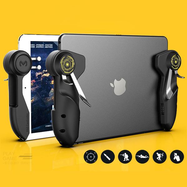 pubg mobile game controller for ipad tablet, six-finger game controller, aiming button, l1r1 shooting game, trigger game board
pubg mobile game controller for ipad tablet, six-finger game controller, aiming button, l1r1 shooting game, trigger game board