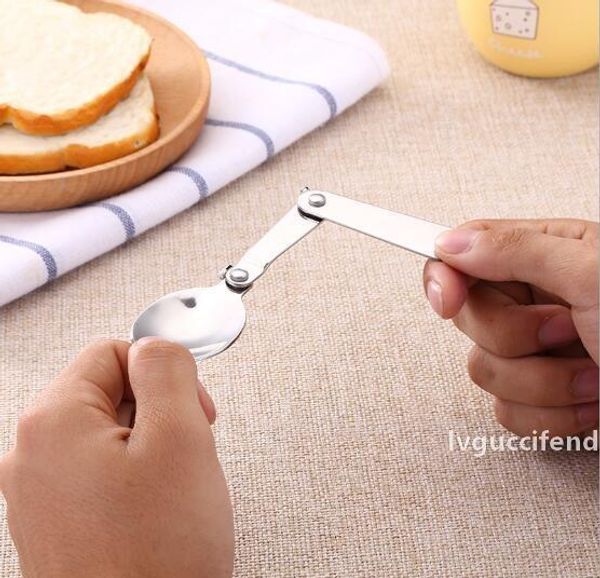 2019 new 304 stainless steel folding spoon portable folding gift spoon gift tableware custom logo
2019 new 304 stainless steel folding spoon portable folding gift spoon gift tableware custom logo