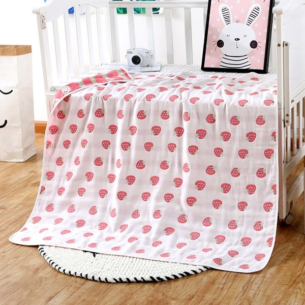 110*110 baby quilt children's gauze pure cotton 6-layer gauze infant cartoon blanket bath towel bath towel
110*110 baby quilt children's gauze pure cotton 6-layer gauze infant cartoon blanket bath towel bath towel