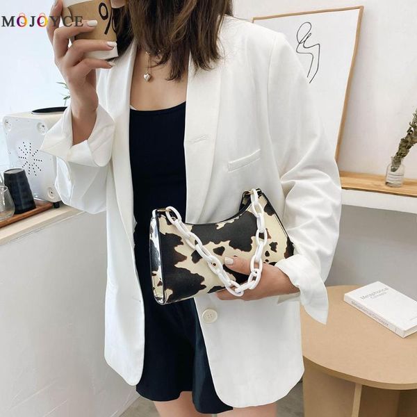 women cow print pu leather handbags lady acrylic chain travel shoulder totes bag youth ladies simple versatile bag
women cow print pu leather handbags lady acrylic chain travel shoulder totes bag youth ladies simple versatile bag
