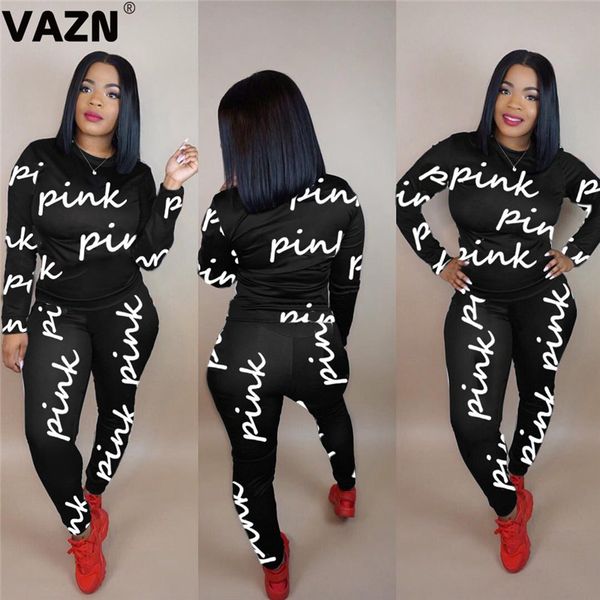 vazn autumn sport o-neck letter comfortable 2019 set full sleeve 2 piece sets night club young lady sport sets, Gray
vazn autumn sport o-neck letter comfortable 2019 set full sleeve 2 piece sets night club young lady sport sets, Gray