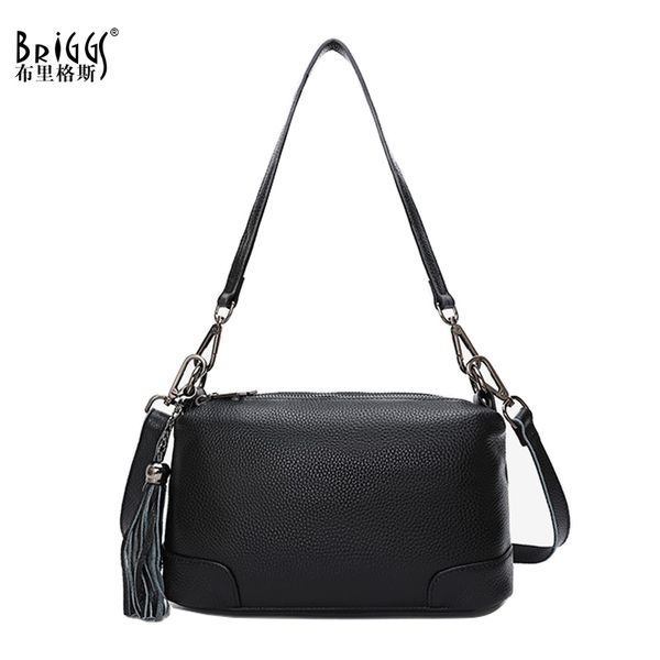 briggs fashion women handbag female shoulder bag genuine leather bag ladies hand bags with tassel crossbody bags for women sac
briggs fashion women handbag female shoulder bag genuine leather bag ladies hand bags with tassel crossbody bags for women sac