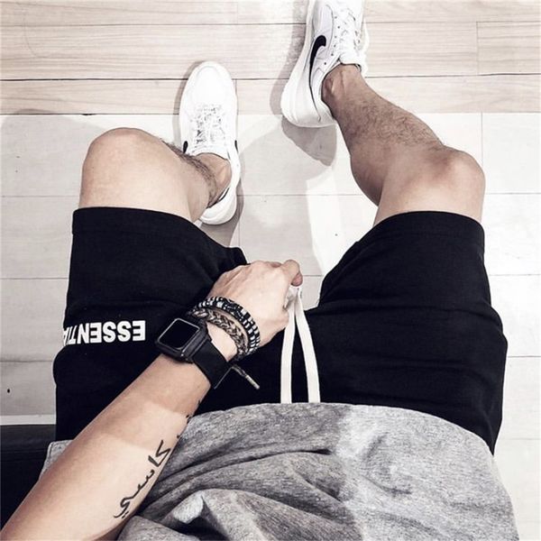 high double drawstring celebrity fear of sports trendy essentials god street line shorts male wu yifan trendy inspired fog pgqwg, Black
high double drawstring celebrity fear of sports trendy essentials god street line shorts male wu yifan trendy inspired fog pgqwg, Black