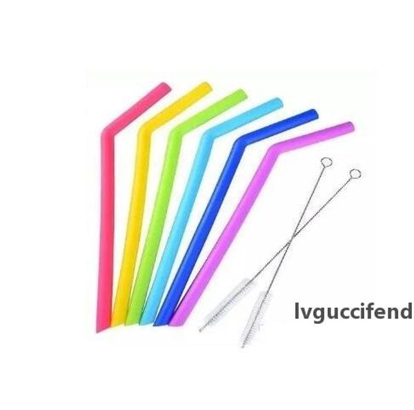 8pcs/set colorful silicone straw reusable straight and bend drinking straw eco-friendly straws cleaning brush bar drinking tools ship
8pcs/set colorful silicone straw reusable straight and bend drinking straw eco-friendly straws cleaning brush bar drinking tools ship