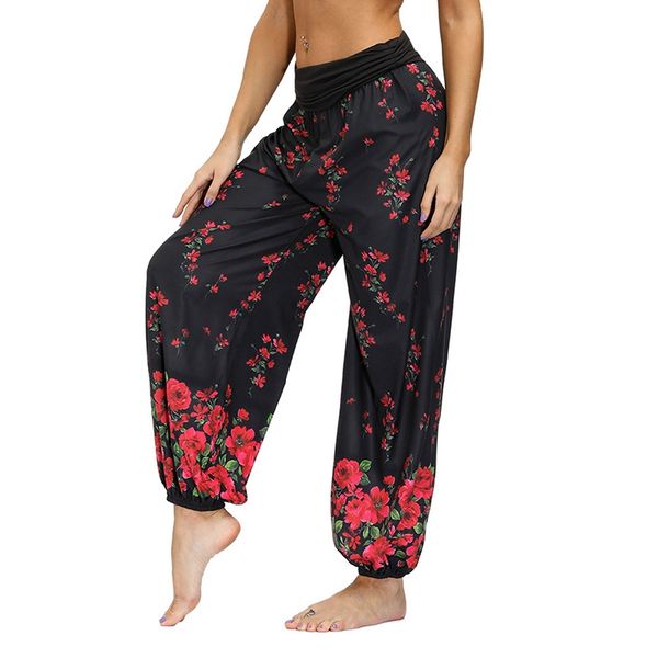 sfit digital print yoga pant for women wide leg loose harem pants butterfly floral print high waist pantalons female trousers, White;red
sfit digital print yoga pant for women wide leg loose harem pants butterfly floral print high waist pantalons female trousers, White;red