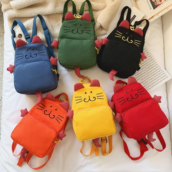 children's new cartoon kitten kids' primary canvas shoulder canvas bag school backpack creative boys' and girls' shoulde
children's new cartoon kitten kids' primary canvas shoulder canvas bag school backpack creative boys' and girls' shoulde