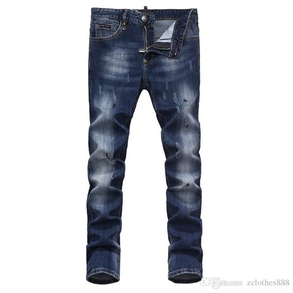 2020 mens designer jeans brand french style fashion men's jeans skinny fit spliced ripped jeans for men, Blue
2020 mens designer jeans brand french style fashion men's jeans skinny fit spliced ripped jeans for men, Blue