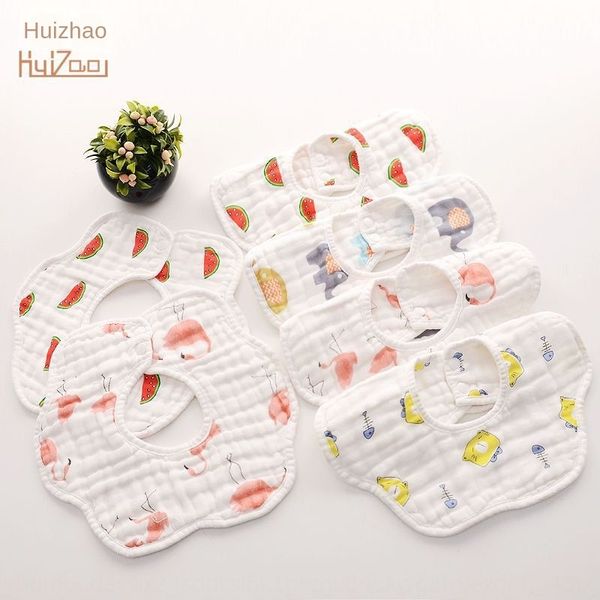 360-degree rotatable cotton petal bib 8-layer gauze soft waterproof baby bib saliva towel saliva towel
360-degree rotatable cotton petal bib 8-layer gauze soft waterproof baby bib saliva towel saliva towel