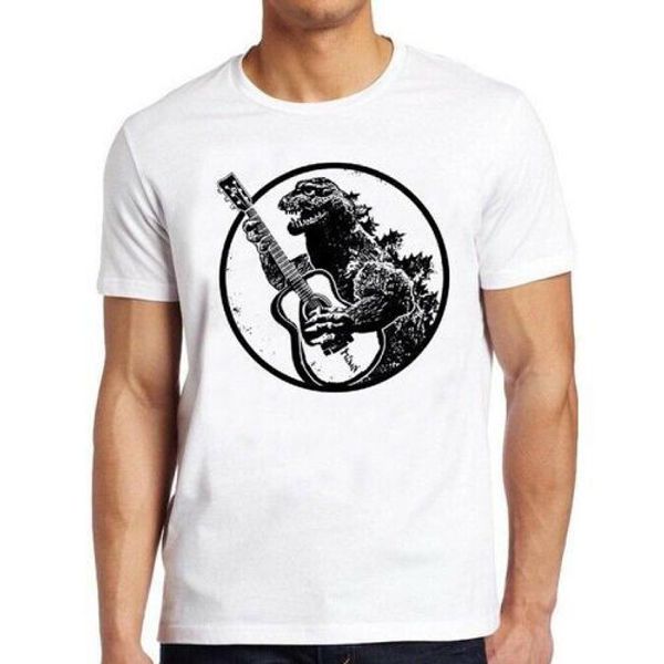 Godzilla playing guitar rock acoustic bass retro vintage cool 13 cotton men's T-shirt plus size
Godzilla playing guitar rock acoustic bass retro vintage cool 13 cotton men's T-shirt plus size
