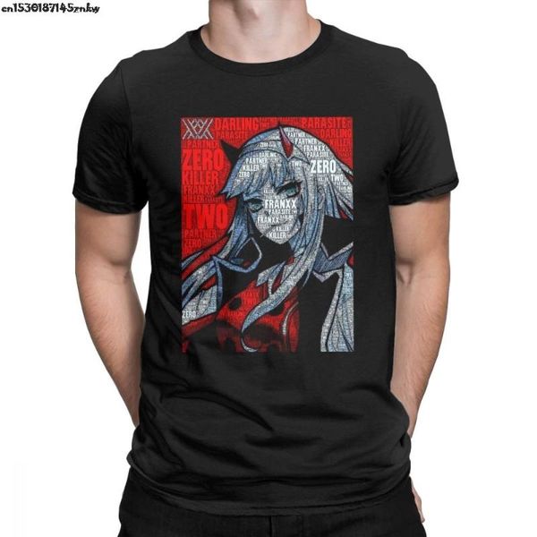zero two t-shirt darling in the franxx men's t shirt cotton tees clothes plus size cool movie clothing t-shirt p37, White;black
zero two t-shirt darling in the franxx men's t shirt cotton tees clothes plus size cool movie clothing t-shirt p37, White;black