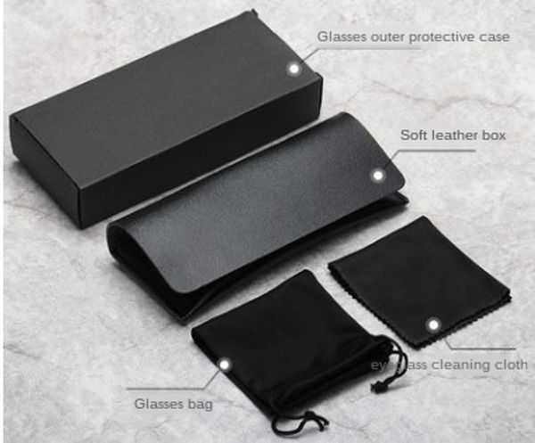 plain packaging case sun case soft bag set sunglasses box leather glasses box a variety, Blue
plain packaging case sun case soft bag set sunglasses box leather glasses box a variety, Blue