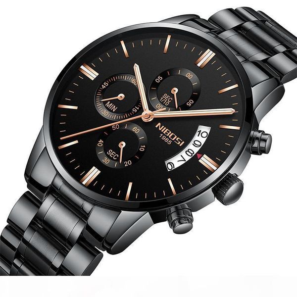 e sport casual quartz watches men stainless steel 30m waterproof luxury male clock hour time army mens wristwatch 2309, Slivery;brown
e sport casual quartz watches men stainless steel 30m waterproof luxury male clock hour time army mens wristwatch 2309, Slivery;brown