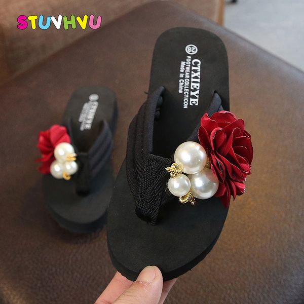 toddler girl slippers kids shoes non-slip fashion flip flops non-slip children beach shoes pearl flowers girls princess sandals, Black;grey
toddler girl slippers kids shoes non-slip fashion flip flops non-slip children beach shoes pearl flowers girls princess sandals, Black;grey