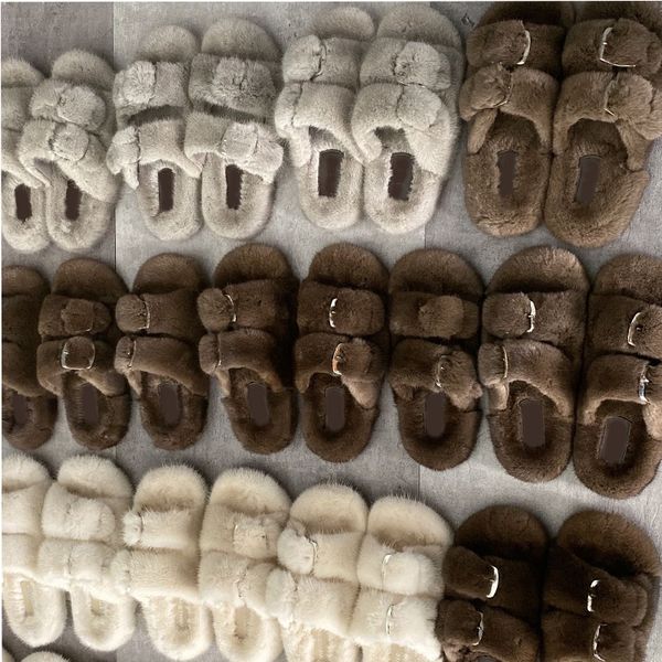 european station luxury fashion ladies 100% mink fur flat heel slippers y200706, Black
european station luxury fashion ladies 100% mink fur flat heel slippers y200706, Black