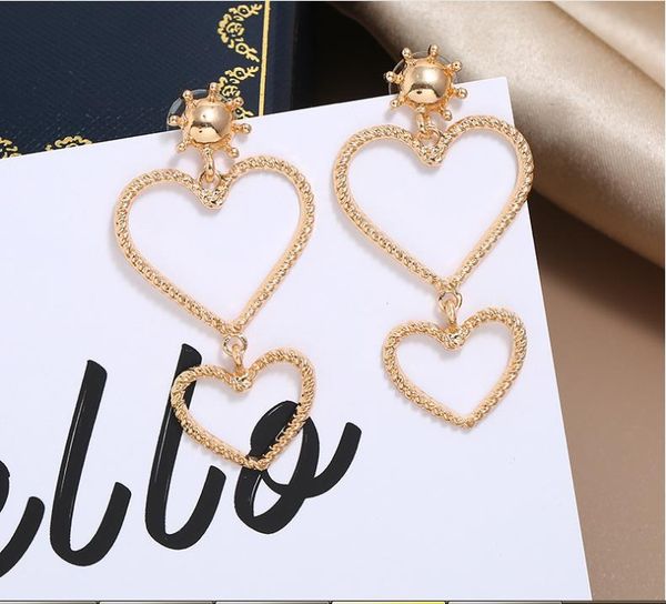 designer earrings european and american alloy pendant earrings monochrome peach heart exaggerated earrings exquisite gifts for women, Silver
designer earrings european and american alloy pendant earrings monochrome peach heart exaggerated earrings exquisite gifts for women, Silver