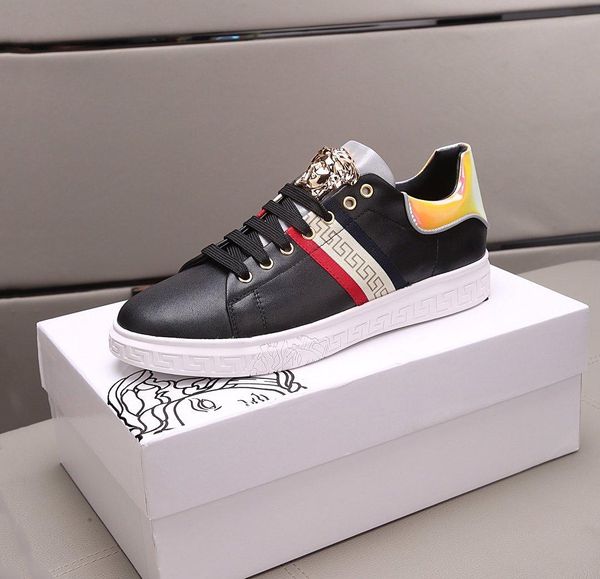 2020g high-end limited edition genuine leather low-comfortable casual men's sports shoes, stylish and comfortable flat shoes, size, Black
2020g high-end limited edition genuine leather low-comfortable casual men's sports shoes, stylish and comfortable flat shoes, size, Black