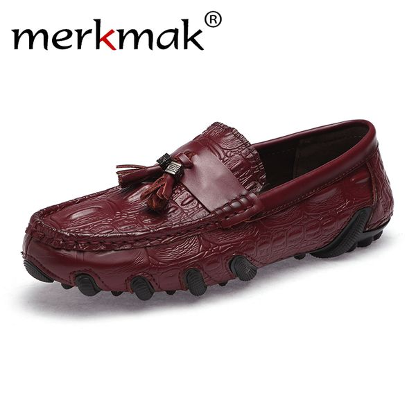 merkmak genuine leather loafers men casual shoes moccasins oxfords shoes man party driving flats soft comfortable male, Black
merkmak genuine leather loafers men casual shoes moccasins oxfords shoes man party driving flats soft comfortable male, Black