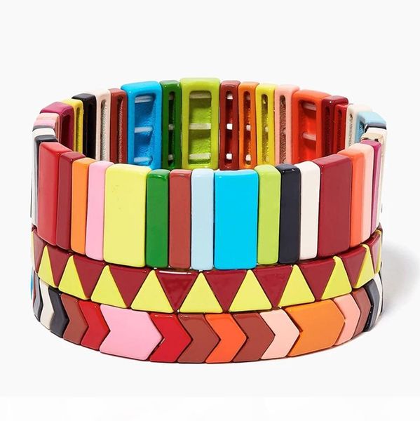 latest design geometry beaded bohemian bracelet paint enamel color beads bracelets jewelry for men and women fashion accessories wholesale, Golden;silver
latest design geometry beaded bohemian bracelet paint enamel color beads bracelets jewelry for men and women fashion accessories wholesale, Golden;silver