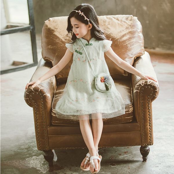 girls cheongsam summer childrens tiktok hanfu skirt costume tang suit chinese style little girl super fairy dress, Red;yellow
girls cheongsam summer childrens tiktok hanfu skirt costume tang suit chinese style little girl super fairy dress, Red;yellow