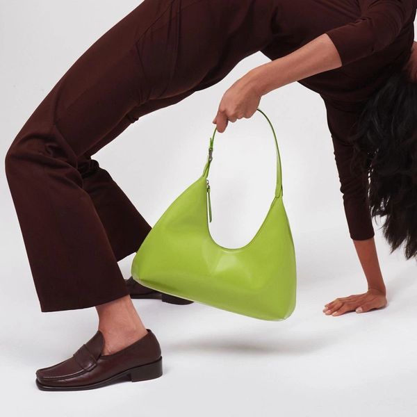 women's solid color shoulder bag 2020 ins fashion new pu leather handbag patent leather summer underarm dinner bag #40
women's solid color shoulder bag 2020 ins fashion new pu leather handbag patent leather summer underarm dinner bag #40