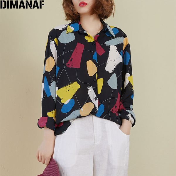 dimanaf spring summer plus size women blouse shirts chiffon lady tunic casual loose print long sleeve button cardigan 2020, White
dimanaf spring summer plus size women blouse shirts chiffon lady tunic casual loose print long sleeve button cardigan 2020, White