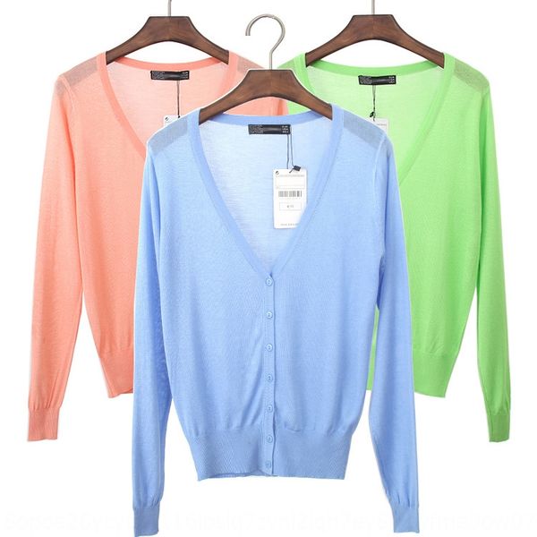 ahdt4 spring and autumn women's mercerized mercerized cotton knitwear sunscreen sweater knitted sweater cotton thin long sleeve air con, White
ahdt4 spring and autumn women's mercerized mercerized cotton knitwear sunscreen sweater knitted sweater cotton thin long sleeve air con, White