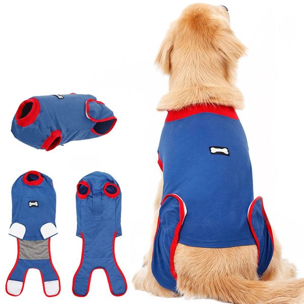 new pet dog posrative costume alternative dog recovery suit abdominal wound protector costume puppy medical surgical clothes
new pet dog posrative costume alternative dog recovery suit abdominal wound protector costume puppy medical surgical clothes