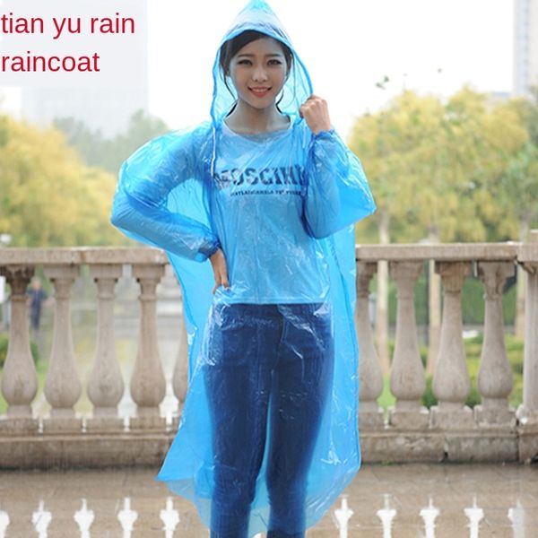 new pe non-disposable cloak cloak raincoat thickened men's and women's riding outdoor travel portable poncho long, Red;brown
new pe non-disposable cloak cloak raincoat thickened men's and women's riding outdoor travel portable poncho long, Red;brown