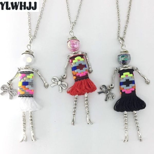ylwhjj new fashion cute doll colorful talsel pendant necklace for women jewelry girl long choker sweater chain collier femme, Silver
ylwhjj new fashion cute doll colorful talsel pendant necklace for women jewelry girl long choker sweater chain collier femme, Silver
