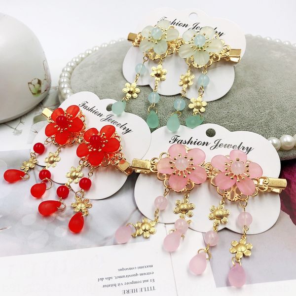 children's han clothing headdress little girl bell hairpin antique bell accessories girl edge clip hairpin flower accessories, Silver
children's han clothing headdress little girl bell hairpin antique bell accessories girl edge clip hairpin flower accessories, Silver
