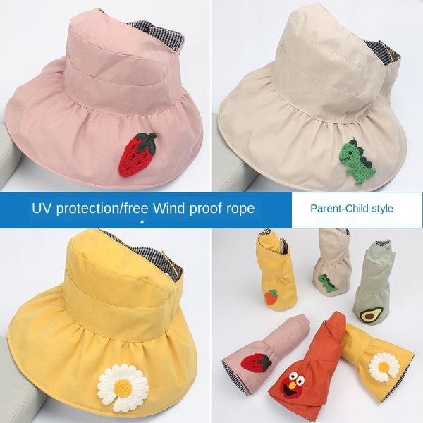 children's summer screen parent-child girls' empty 3 baby children's summer sun sunshade beach hat folding sun hat, Blue;gray
children's summer screen parent-child girls' empty 3 baby children's summer sun sunshade beach hat folding sun hat, Blue;gray