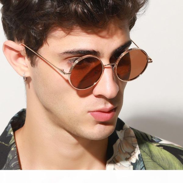 2020 luxury mirror sunglasses men women brand designer glasses metal lady round sun glasses street beat gafas, White;black
2020 luxury mirror sunglasses men women brand designer glasses metal lady round sun glasses street beat gafas, White;black